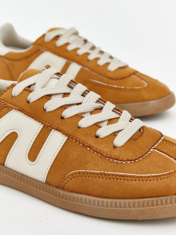 Lcw Steps Bej Lcw Steps Süet Görünümlü Kadın Spor Ayakkabı