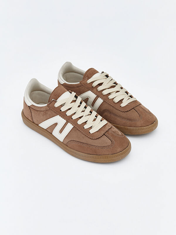 Lcw Steps Bej Lcw Steps Süet Görünümlü Kadın Spor Ayakkabı