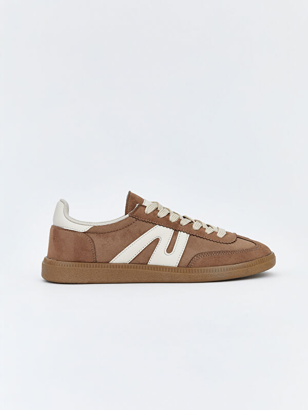 Lcw Steps Bej Lcw Steps Süet Görünümlü Kadın Spor Ayakkabı