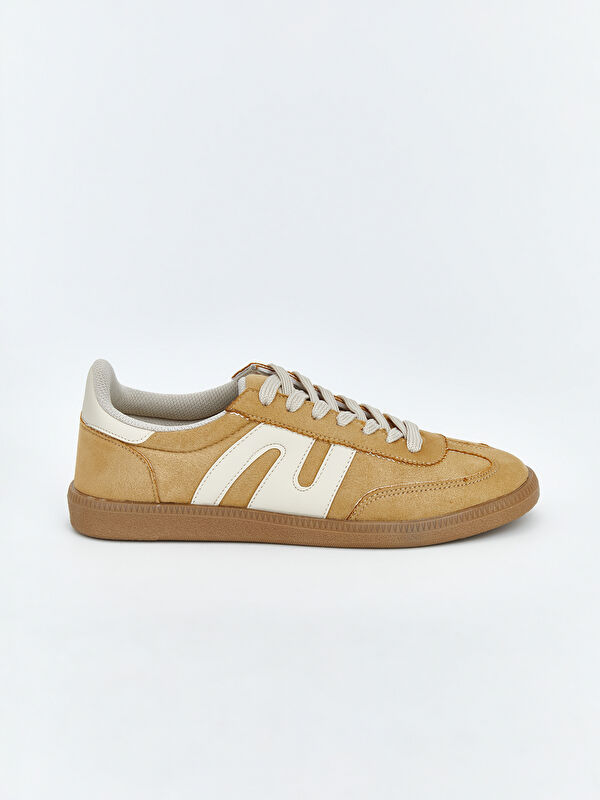 Lcw Steps Bej Lcw Steps Süet Görünümlü Kadın Spor Ayakkabı