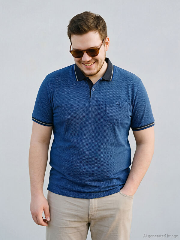 LC WAIKIKI Polo Yaka Pike Erkek Tişört