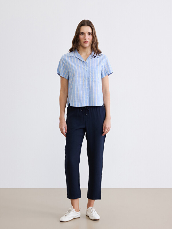 LCW EVERYDAY Elastic Waist Women's Trousers
