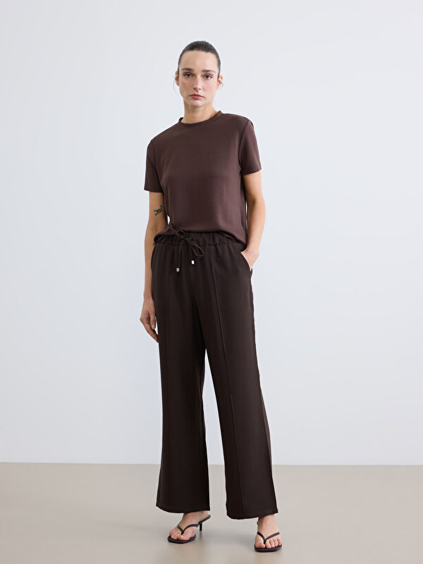 LCW EVERYDAY Beli Lastikli Kadın Pantolon