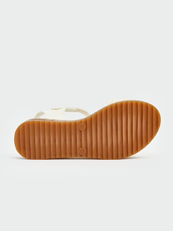 Lcw Steps Bej Lcw Steps Hasir Tabanlı Kız Çocuk Sandalet