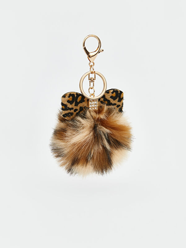 LCW JOY Leopar Desenli Çanta Charmı