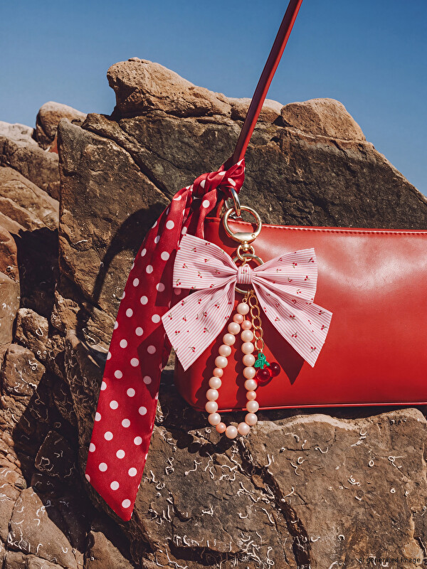 LCW JOY Bow Detailed Bag Charm