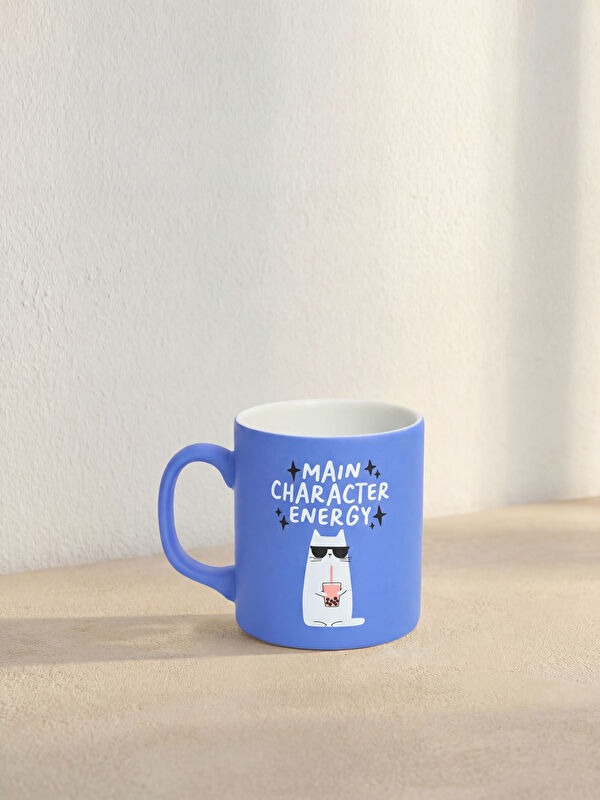 LCW HOME Kedi Baskılı Seramik Kupa 320 ml