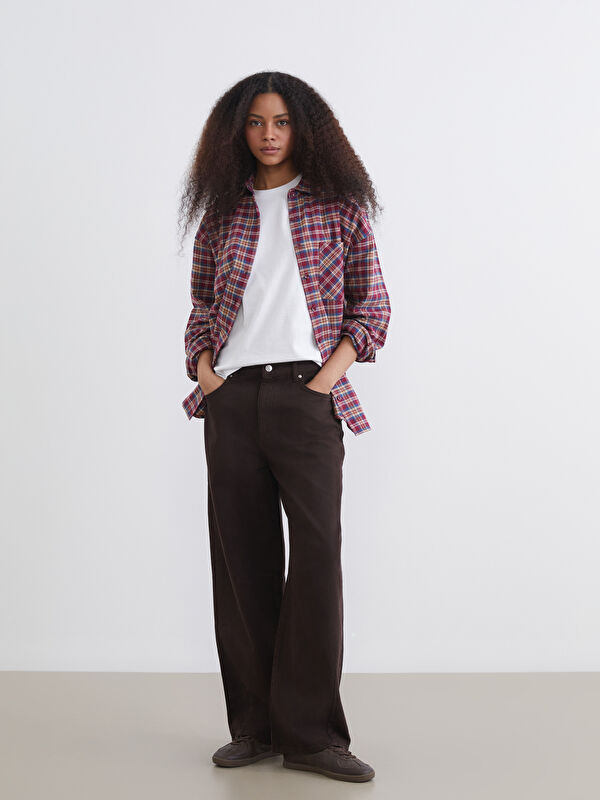 XSIDE Baggy Fit Kadın Jean Pantolon