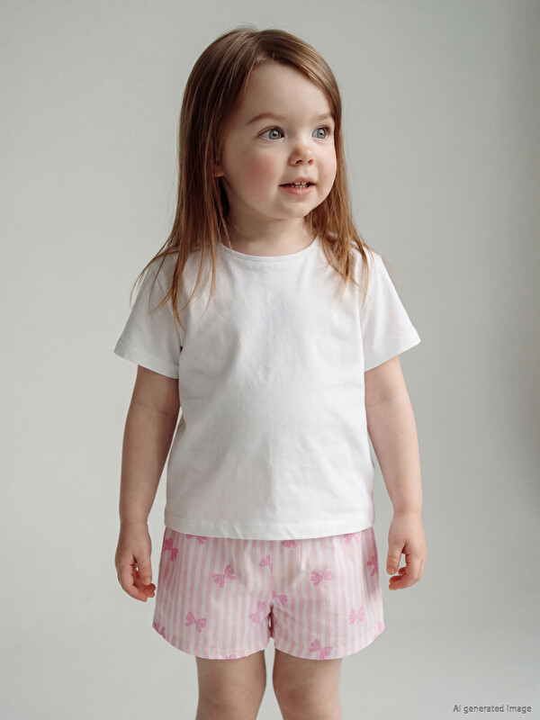 LCW baby Shorts en mousseline pour bébés filles