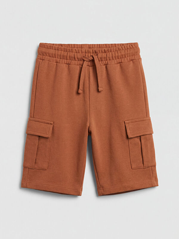 LC WAIKIKI Regular Fit Erkek Çocuk Kargo Cepli Şort