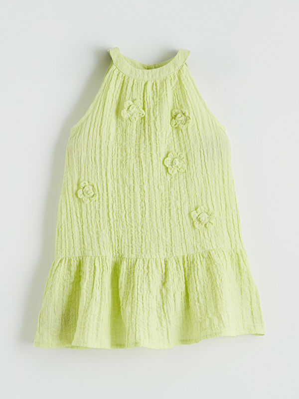 LCW Kids Flower Embroidered Girls' Dress