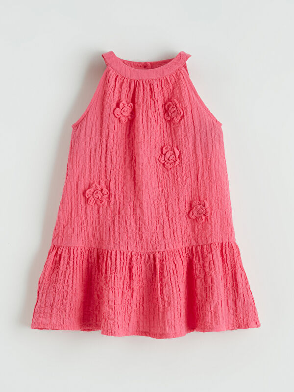 LCW Kids Flower Embroidered Girls' Dress