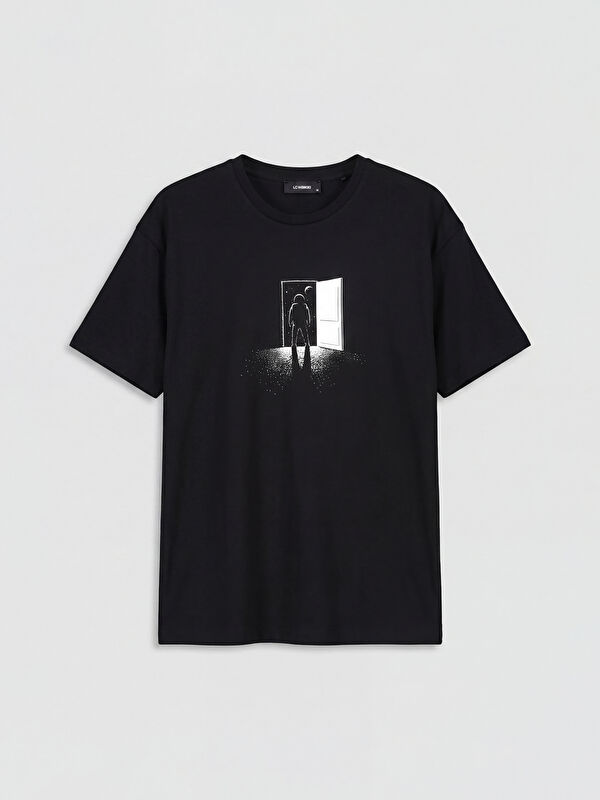 LC WAIKIKI Crew Neck Standard Fit Printed Men's T-Shirt
