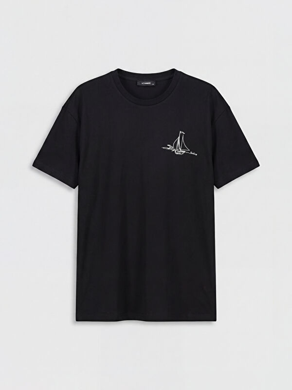 LC WAIKIKI Crew Neck Printed Regular Fit Men's T-Shirt