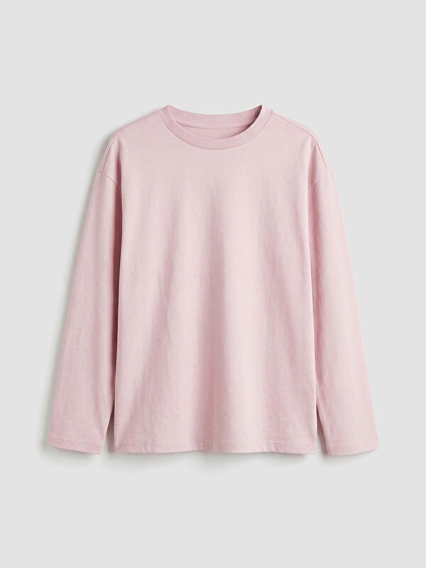 LCW Kids Long Sleeve Crew Neck Girls' T-Shirt