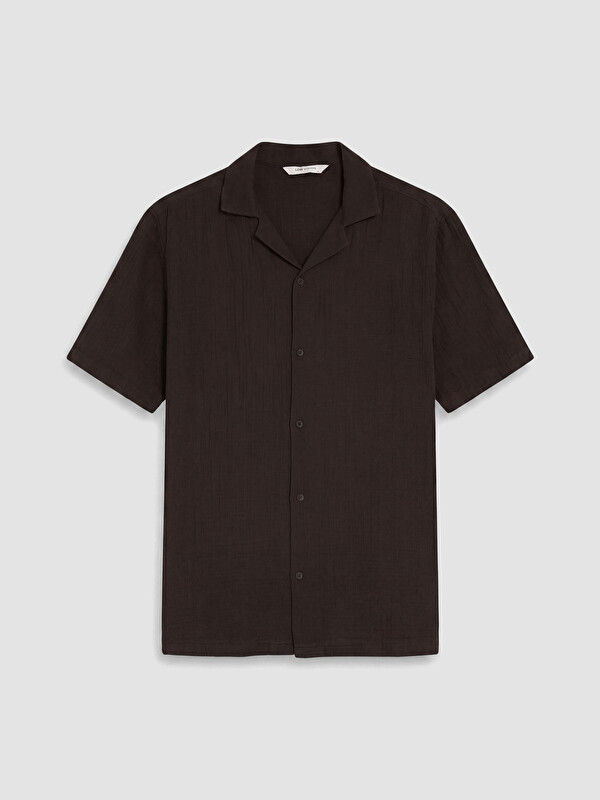 LCW Vision Regular Fit Müslin Erkek Gömlek