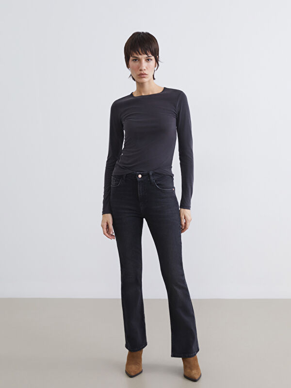 LCW Jeans Flare Kadın Jean Pantolon