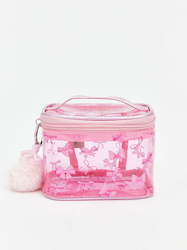 LCW ACCESSORIES Bow Detailed Girls' Makeup Bag