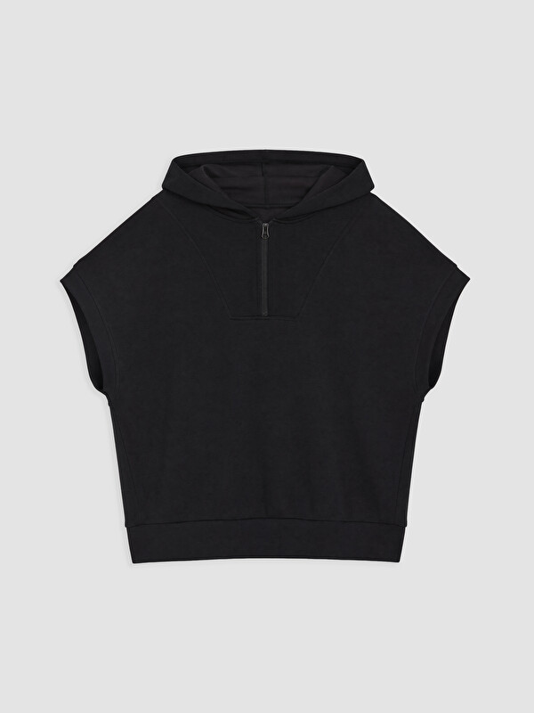 KOOR SPORT Kapüşonlu Soft Touch Kadın Spor Sweatshirt