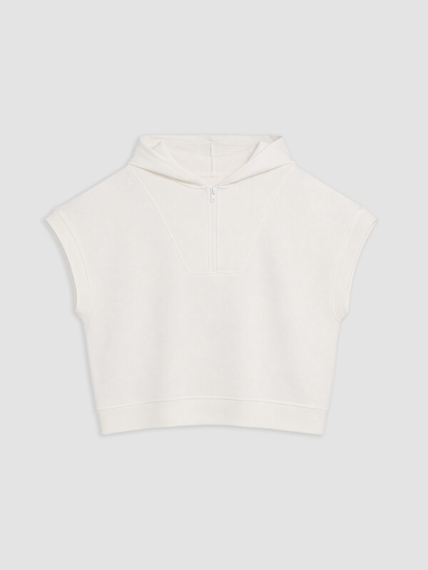 KOOR SPORT Kapüşonlu Soft Touch Kadın Spor Sweatshirt
