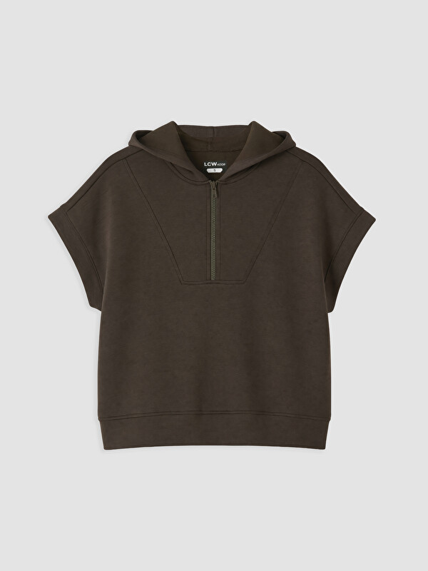 KOOR SPORT Kapüşonlu Soft Touch Kadın Spor Sweatshirt