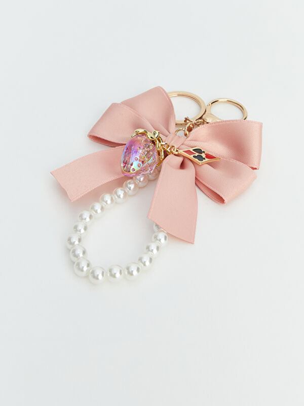 LCW JOY Bow and Stone Figured Bag Charm
