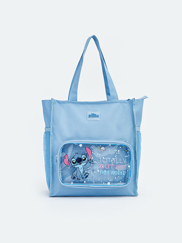 LCW ACCESSORIES Stitch Baskılı Kız  Çocuk Omuz Çantası