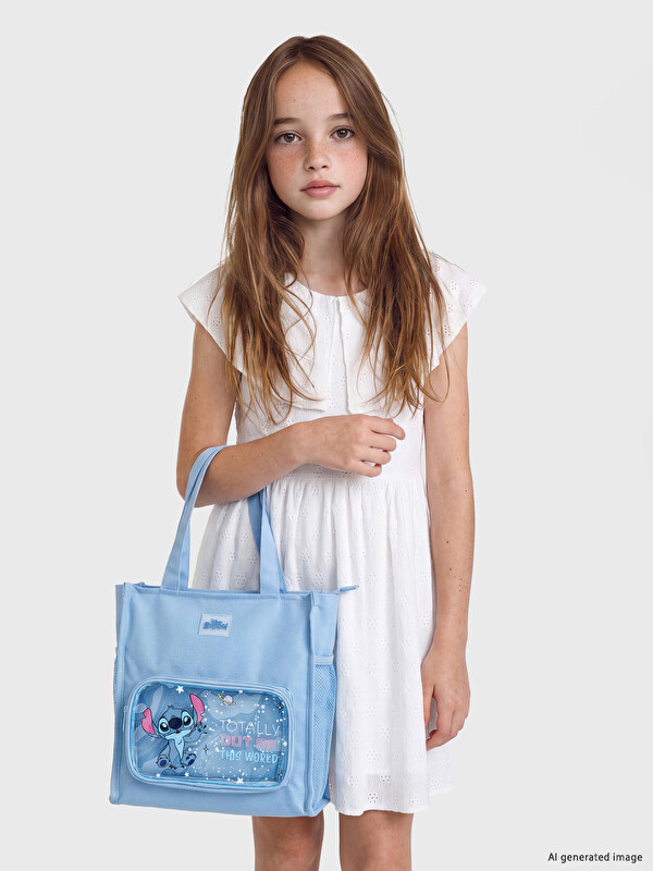 LCW ACCESSORIES Сумка через плече для дівчат із принтом Stitch