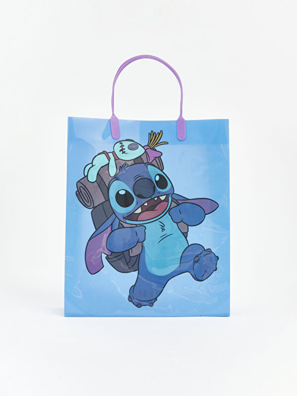 LCW JOY Stitch Baskılı Çocuk Alışveriş Çantası