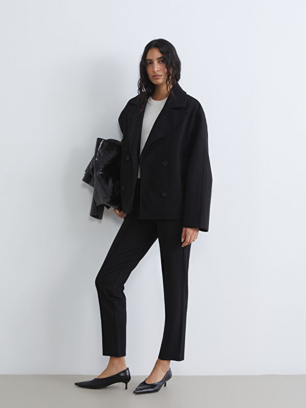 LCW Modest Yüksek Bel Slim Fit Kadın Pantolon
