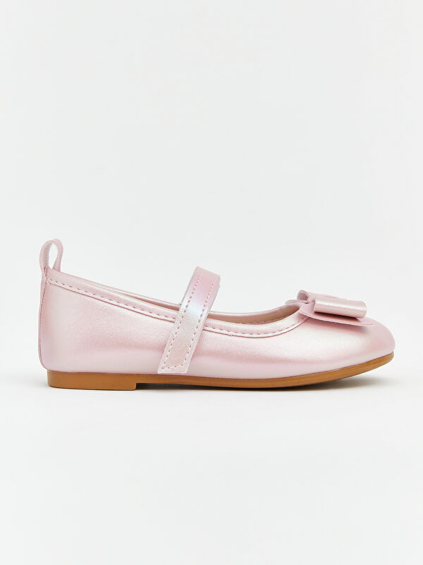 Lcw Steps Pembe Lcw Steps Fiyonk Detaylı Kız Bebek Babet
