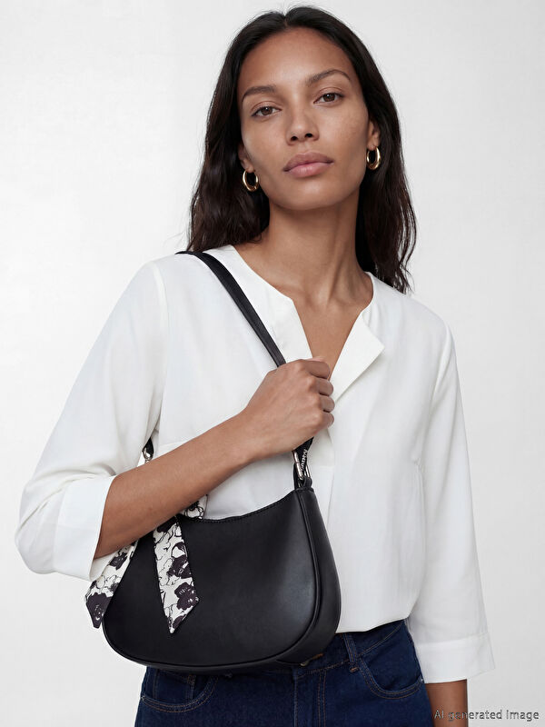 LCW ACCESSORIES Deri Görünümlü Kadın Kol Çantası