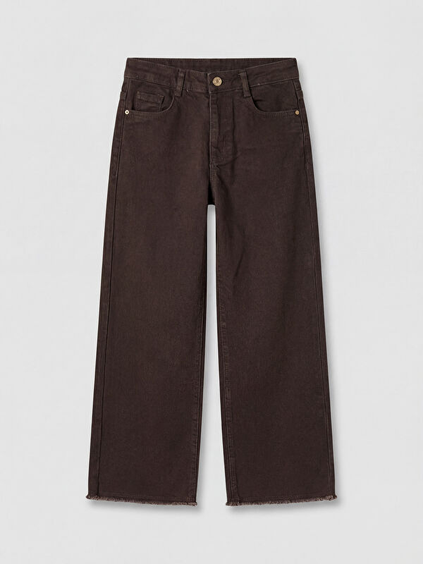 LCW Kids Wideleg Kız Çocuk Jean Pantolon
