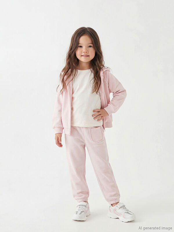 LCW Kids Kız Çocuk Jogger Eşofman Altı