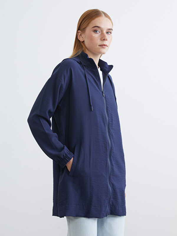 LCW Modest Kapüşonlu Kadın Tunik