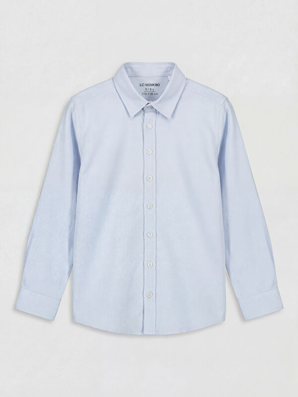 LCW Kids Oxford Erkek Çocuk Gömlek