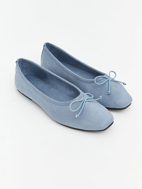 Lcw Steps Kahverengi Lcw Steps Süet Görünümlü Kadın Babet