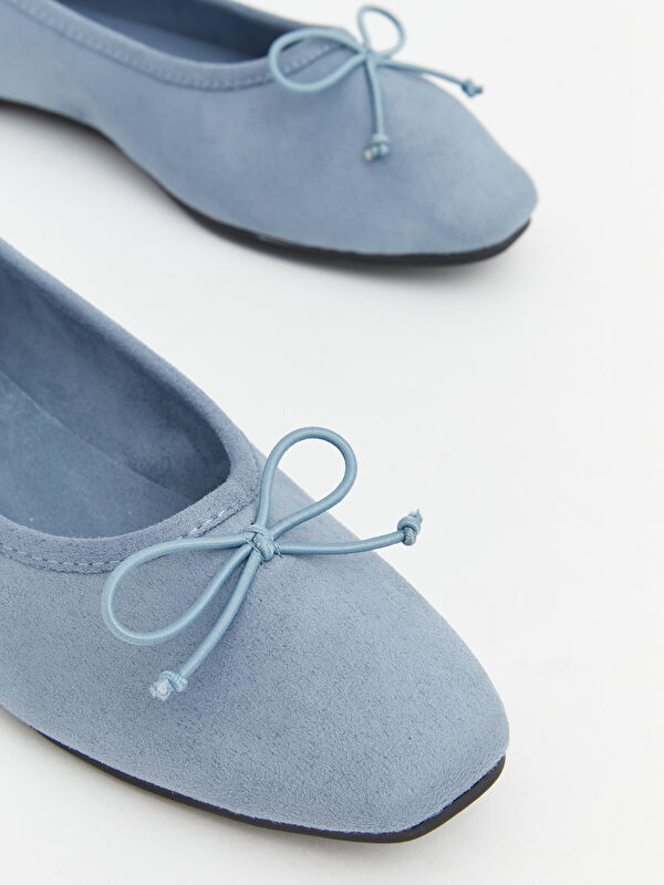 Lcw Steps Kahverengi Lcw Steps Süet Görünümlü Kadın Babet