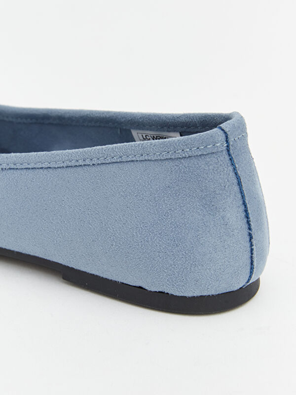 Lcw Steps Kahverengi Lcw Steps Süet Görünümlü Kadın Babet