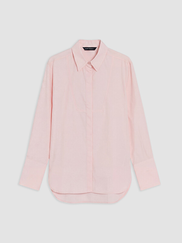 LCW Modest Poplin Kadın Gömlek Tunik