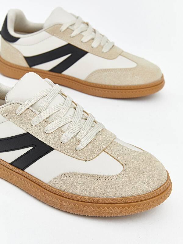 Lcw Steps Bej Lcw Steps Bağcıklı Erkek Çocuk Spor Ayakkabı