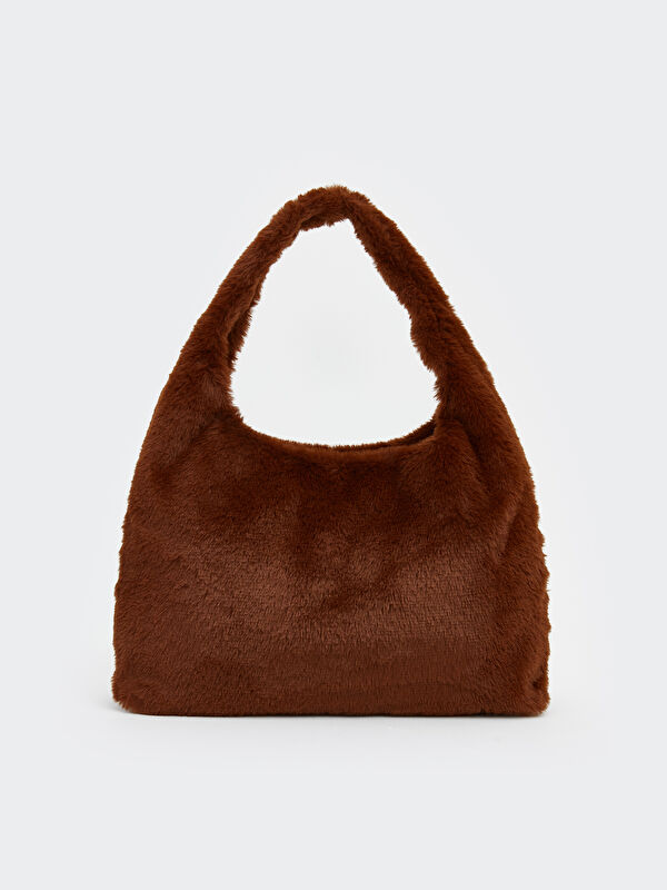 LCW ACCESSORIES Fur Women's Shoulder Bag
