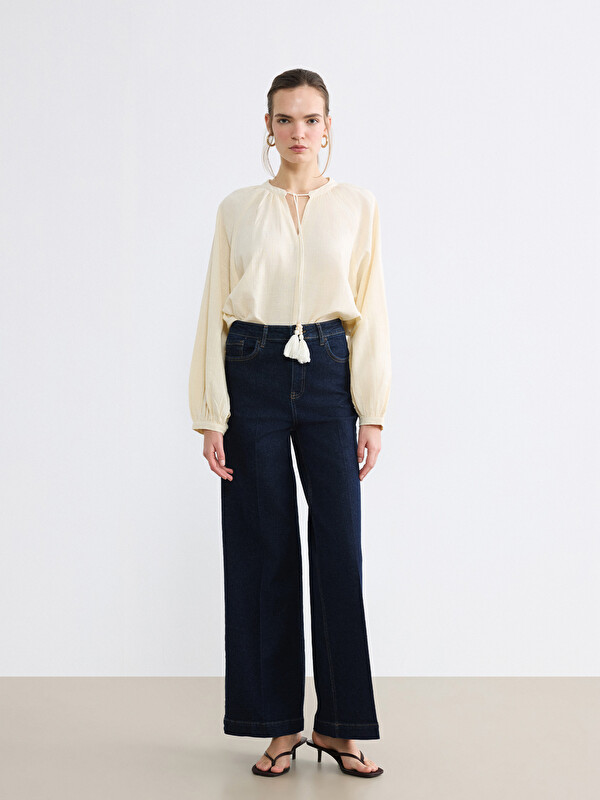 LCW Jeans Wideleg Kadın Jean Pantolon