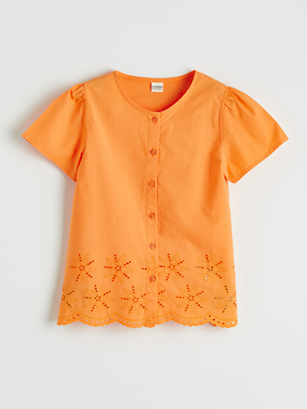 LCW Kids Broderie Girls' Shirt