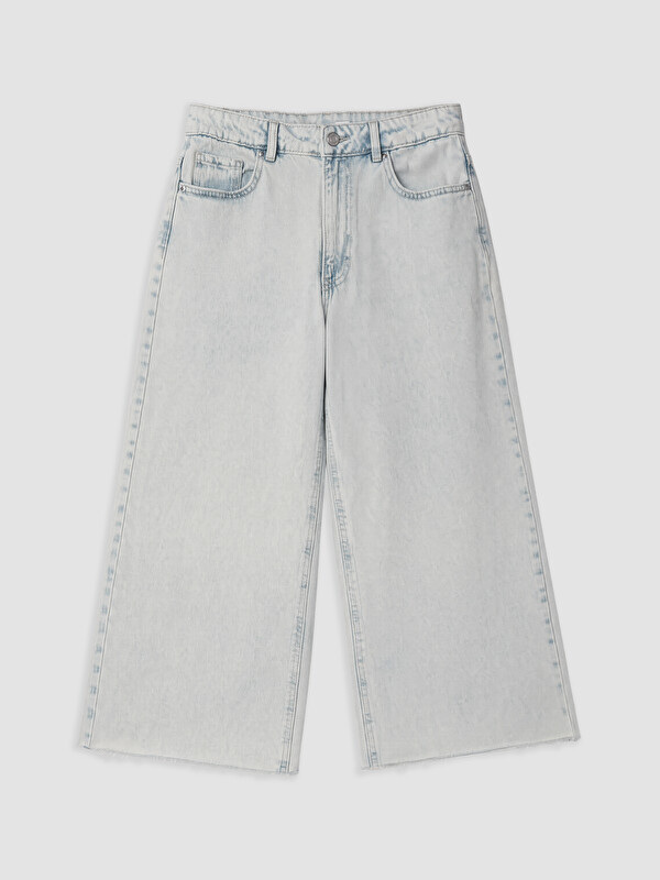 XSIDE Yüksek Bel Wideleg Fit Kadın Jean Pantolon