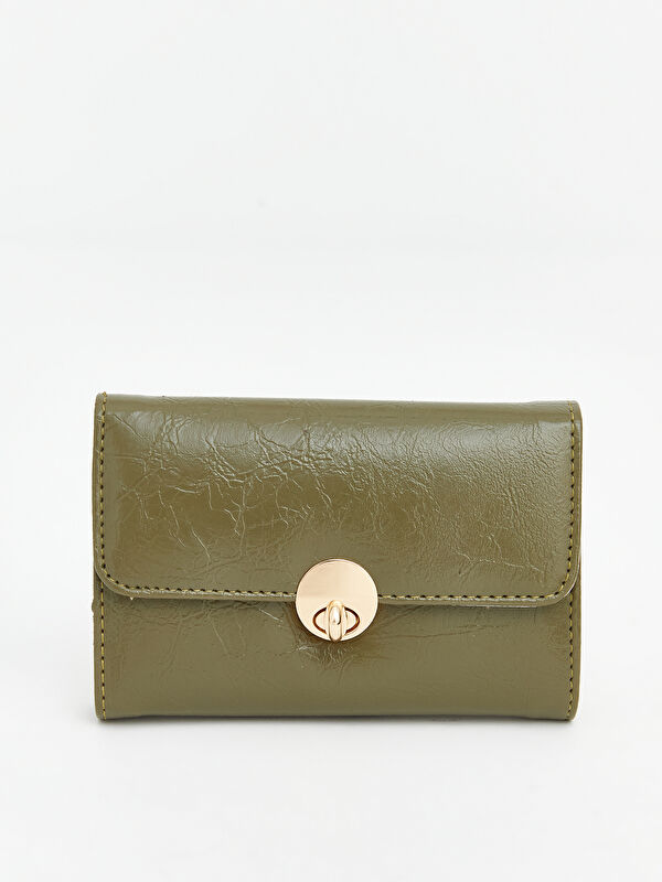 LCW ACCESSORIES Snap Closure Women's Wallet