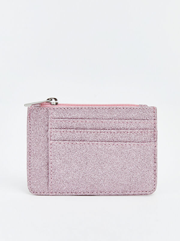 LCW ACCESSORIES Simli Kadın Kartlık Cüzdan