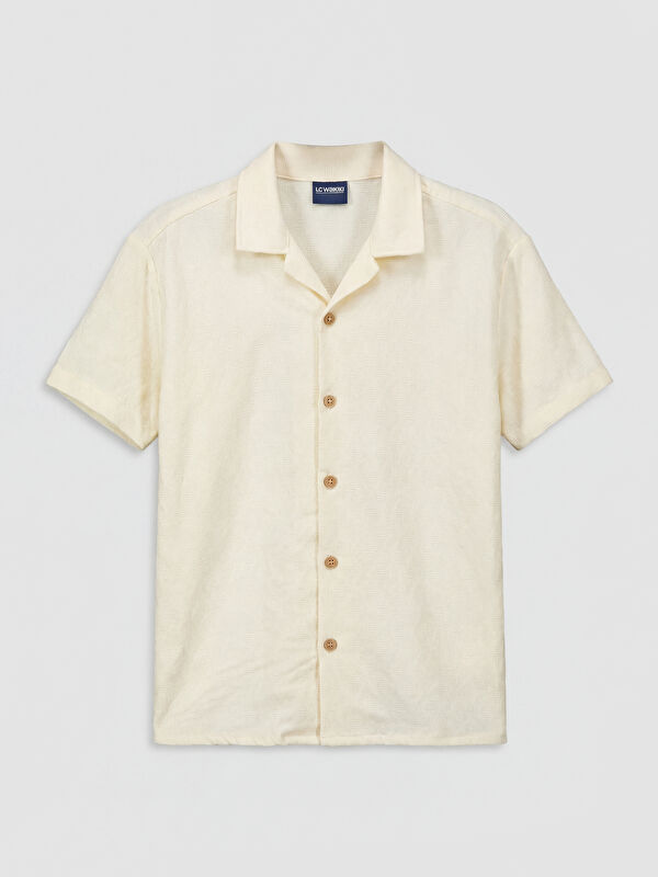 LCW Kids Resort Collar Poplin Boys' Shirt