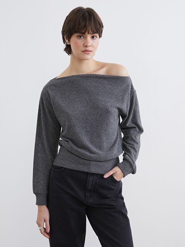 XSIDE Boat Neck Blouse