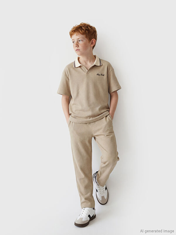 LCW Kids Beli Lastikli Erkek Çocuk Eşofman Altı